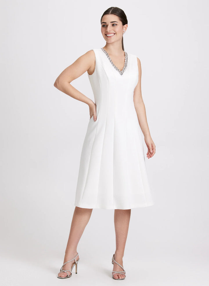 LAURA Scuba Midi Dress