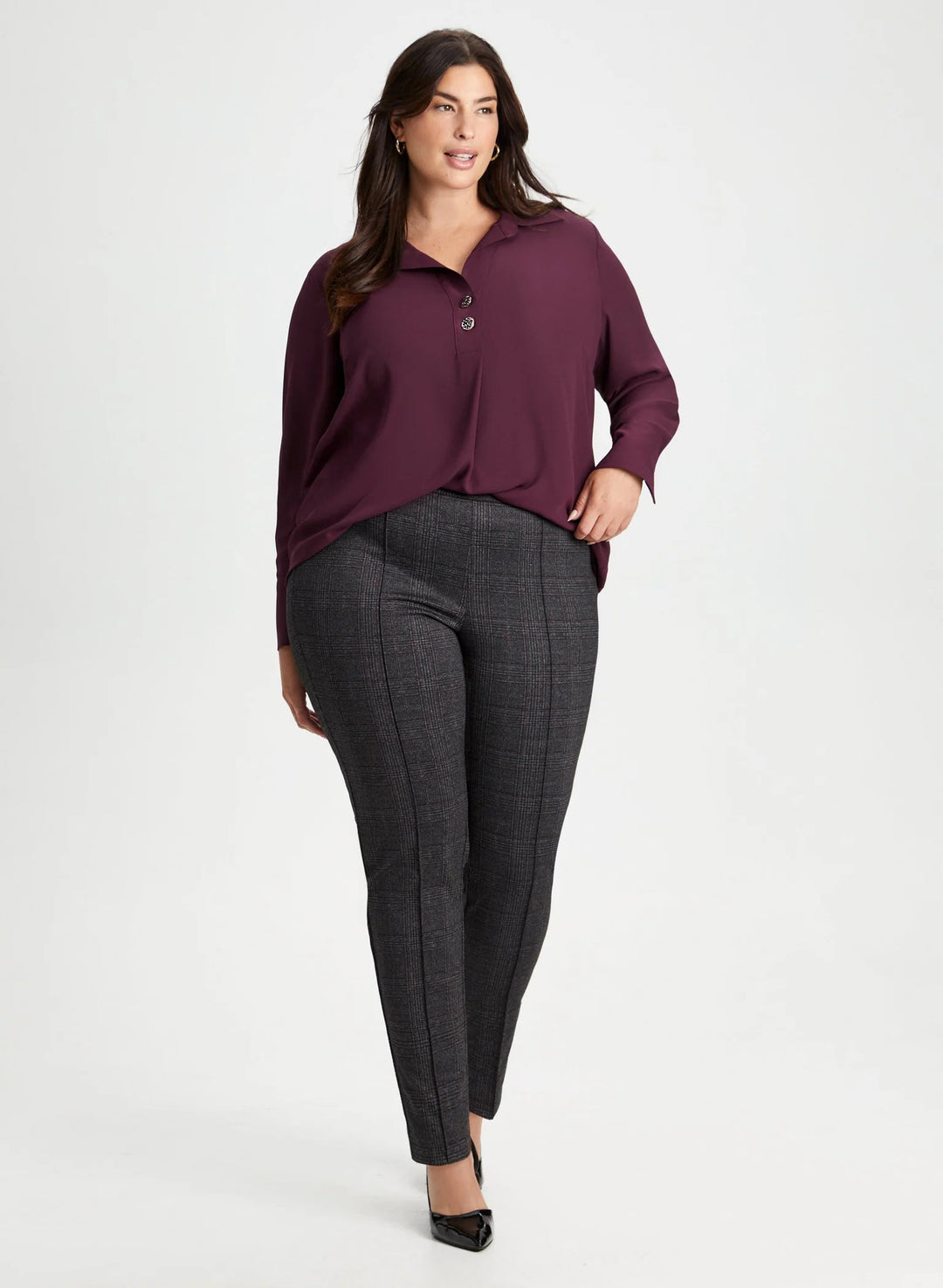 LAURA Pull-On Straight Leg Pants