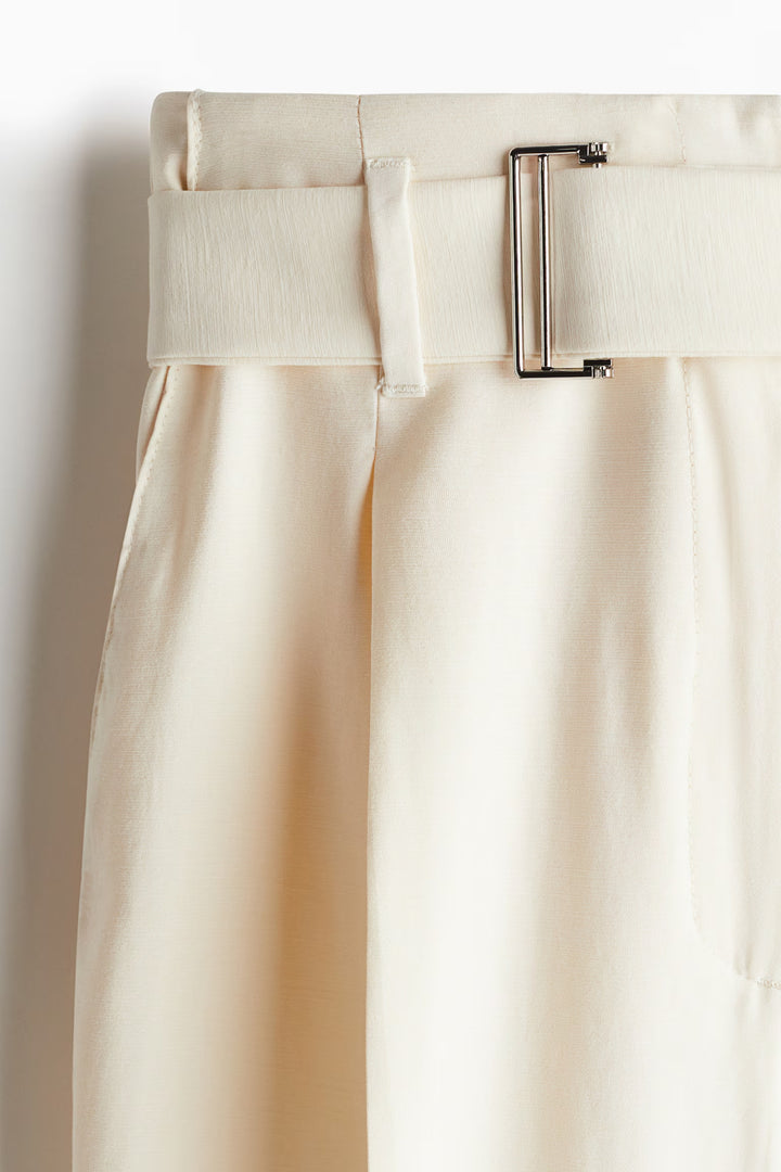 H&M Wide Pants with Belt