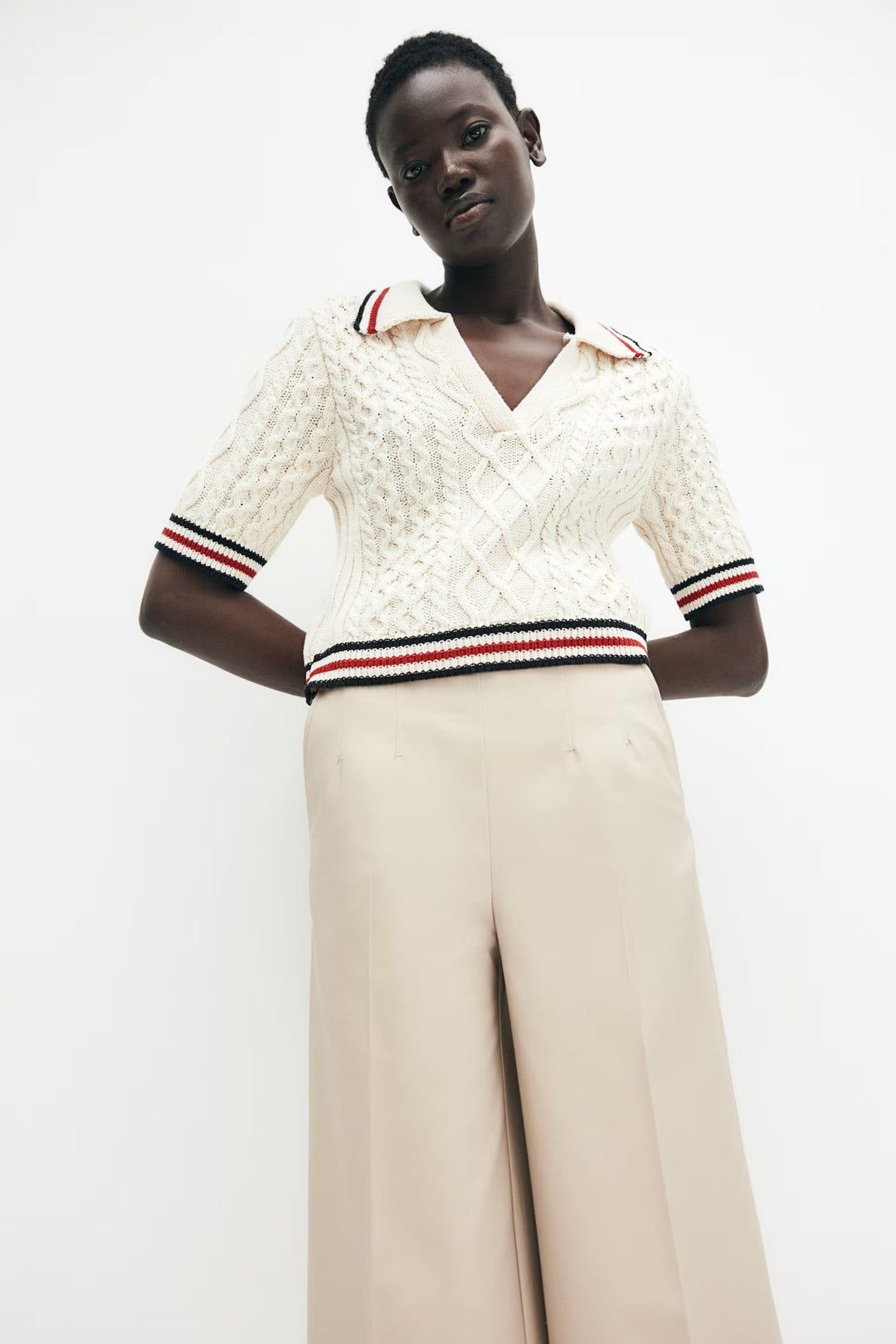 H&M Culottes with Waist Darts