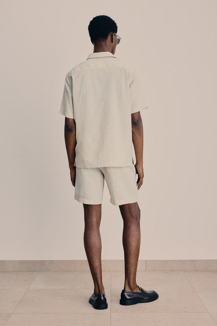 H&M Regular Fit Linen-blend Shirt