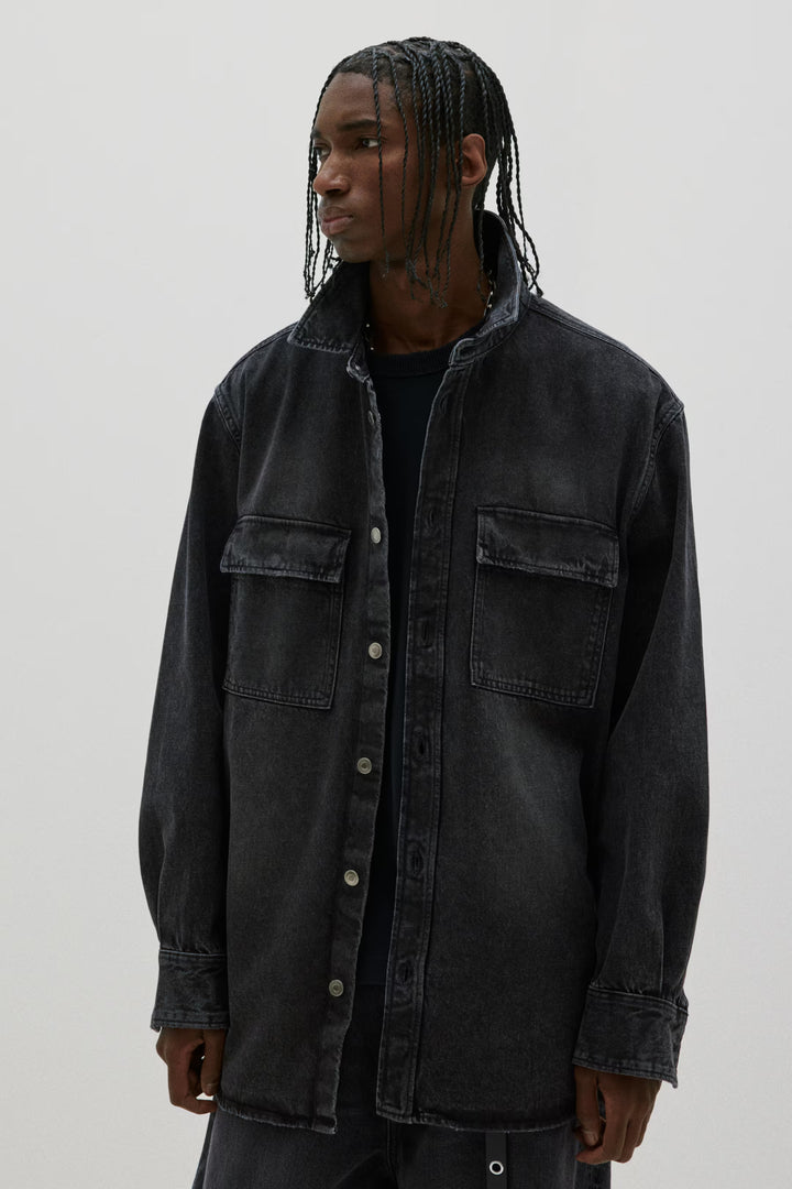 H&M Oversized Fit Denim Shirt