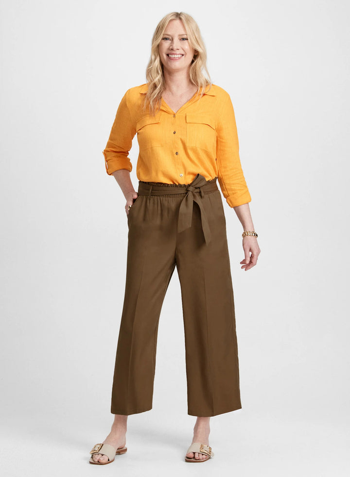 LAURA Pull-On Tencel Capris