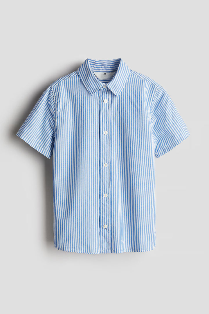 H&M Short-Sleeved Cotton Shirt