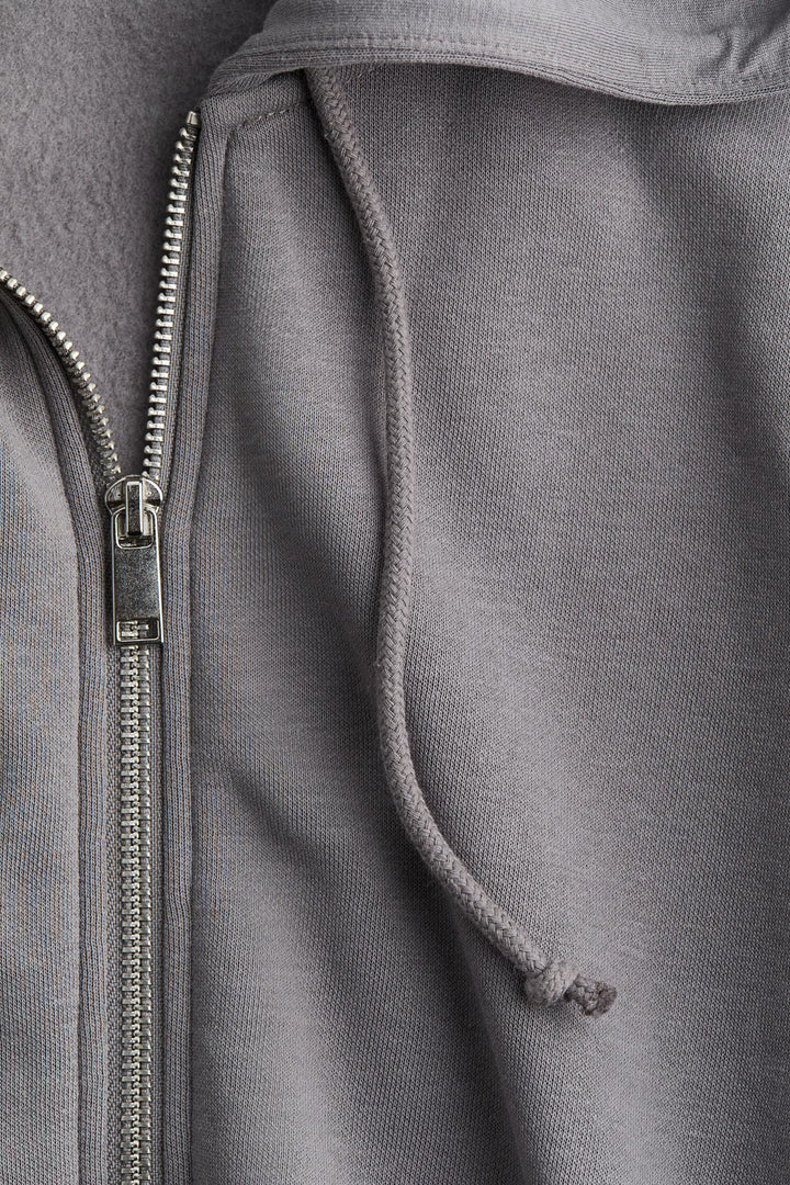 H&M Short Hooded Sweatshirt Jacket