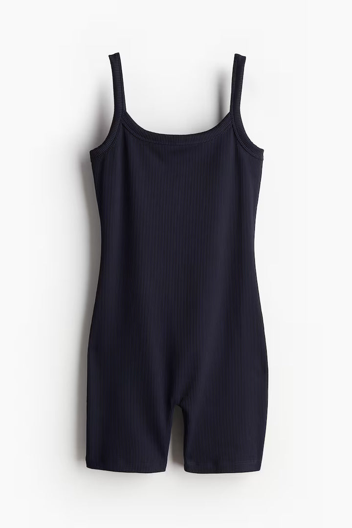 H&M Ribbed Unitard