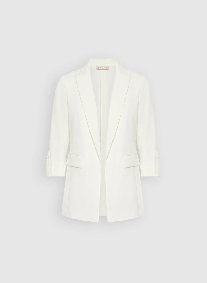 LAURA Open-Front Longline Blazer