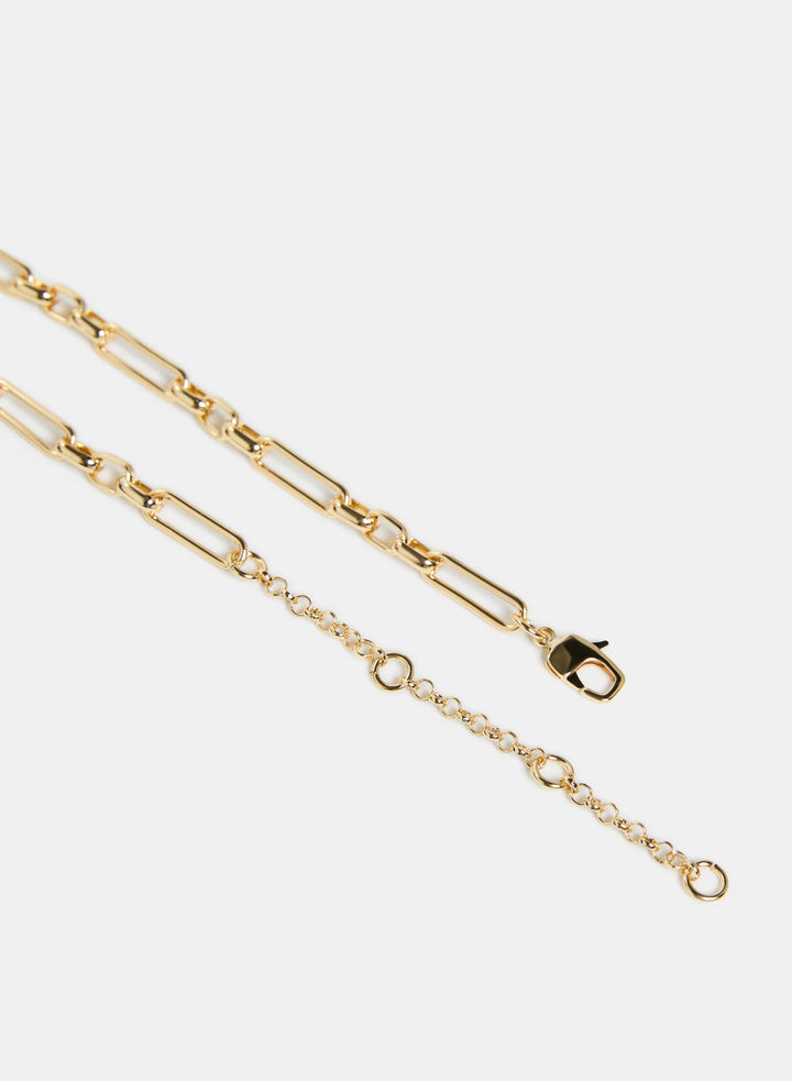Laura  Bead & Stone Necklace