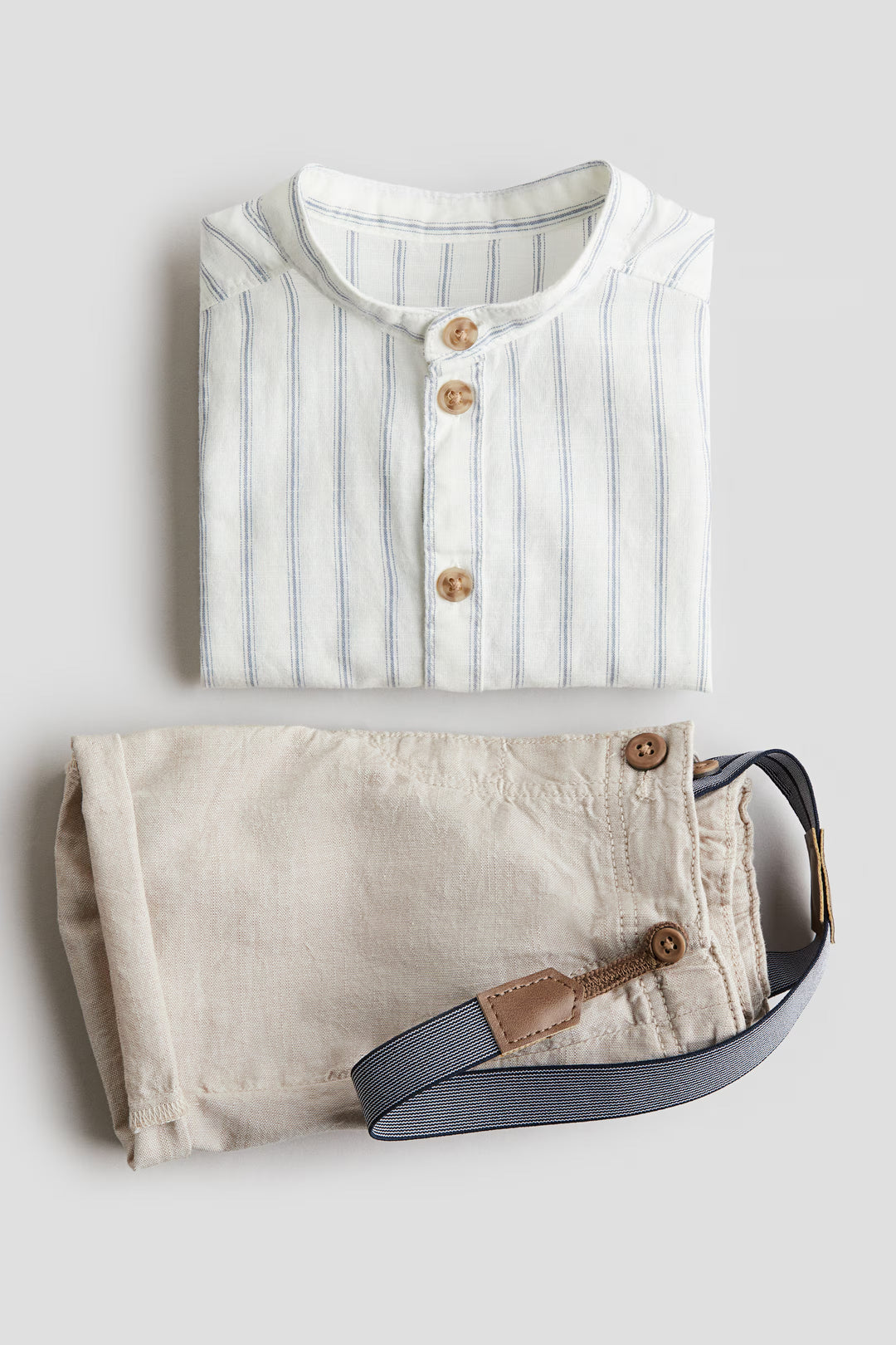 H&M 2-Piece Set with Suspenders