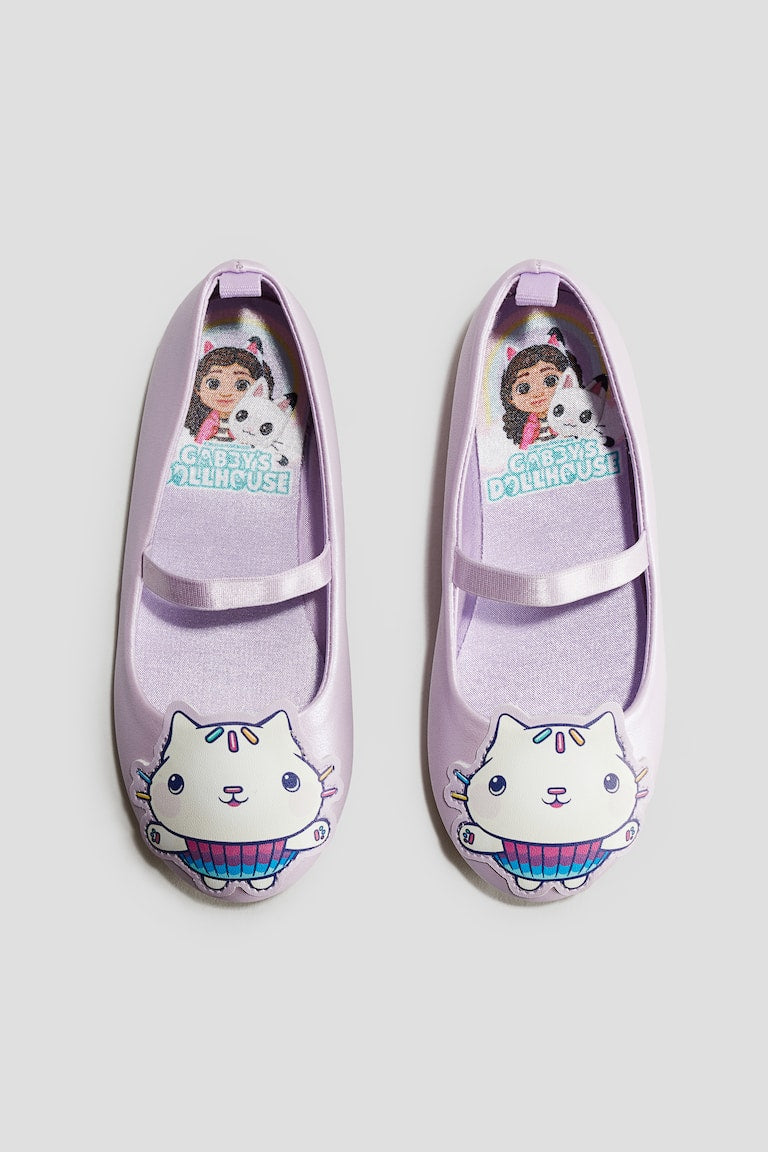 H&M Glittery Ballet Flats