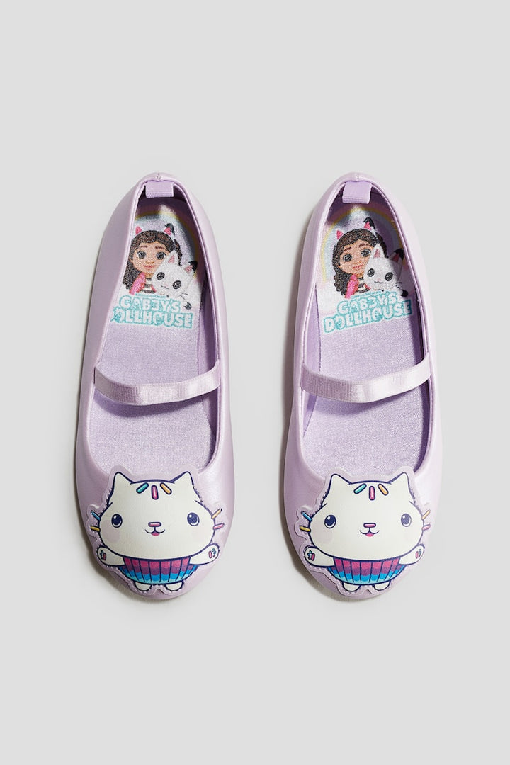 H&M Glittery Ballet Flats