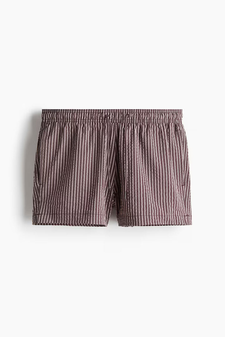 H&M Seersucker Swim Shorts