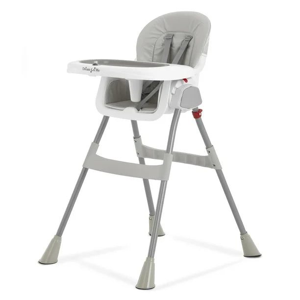 Dream On Me Portable 2 In 1 Table Talk High Chair |Convertible |Compact High Chair |Light Weight Portable Highchair