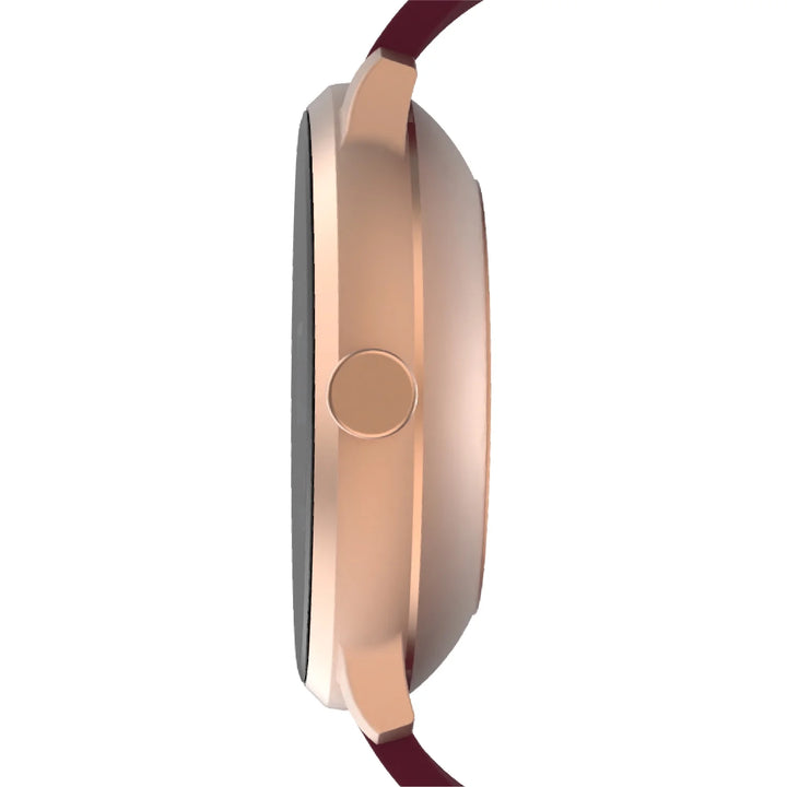 Itouch Sport 3 Smart Watch & Fitness Tracker, Women & Men, (43mm), Rosegold/Burgundy