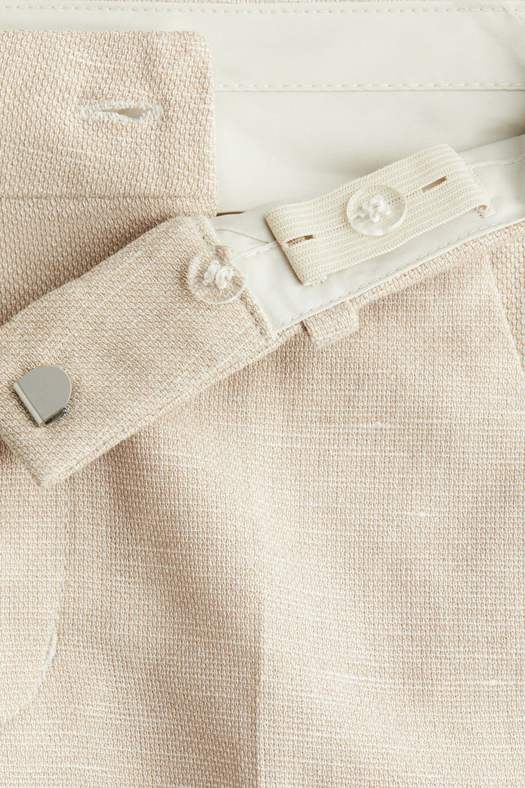 H&M Linen-Blend Suit Pants