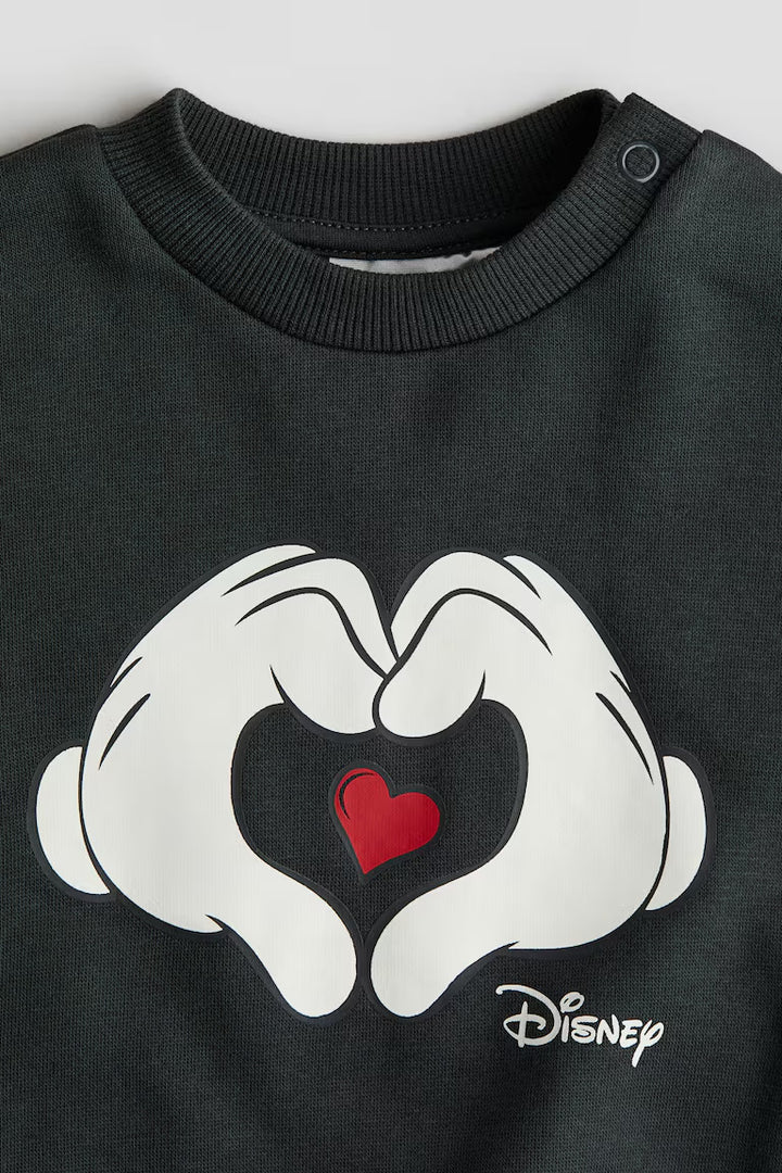 H&M Sweatshirt with Printed Motif