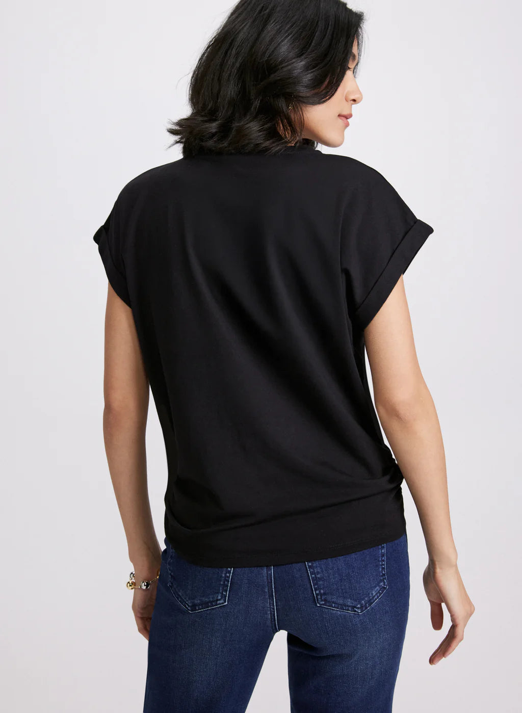 LAURA Knotted Hem T-Shirt