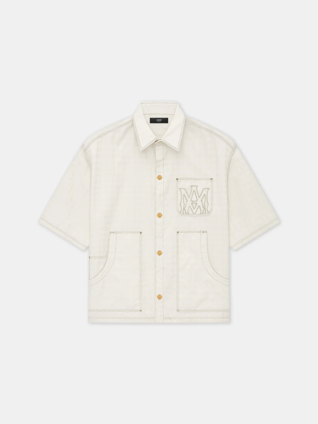 AMIRI MA QUAD TOWELING POLO