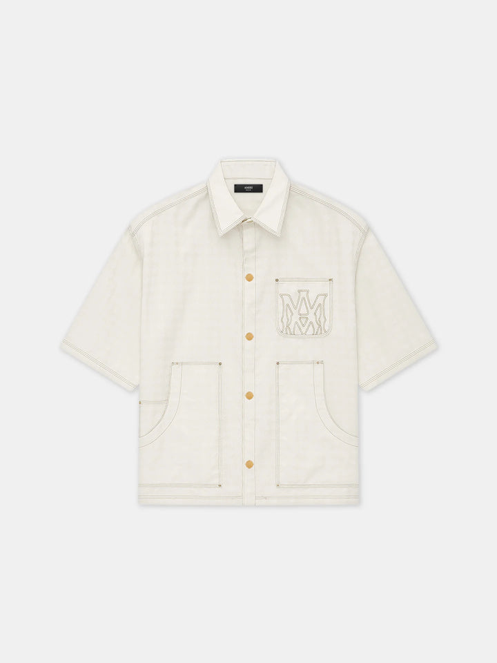 AMIRI MA QUAD TOWELING POLO