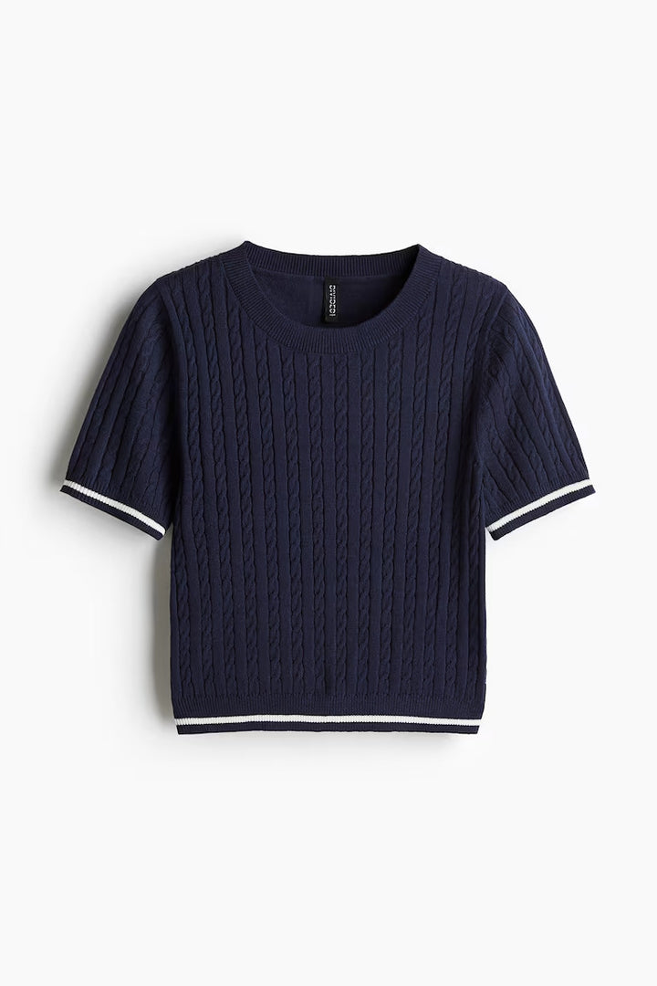 H&M Cable-Knit Top