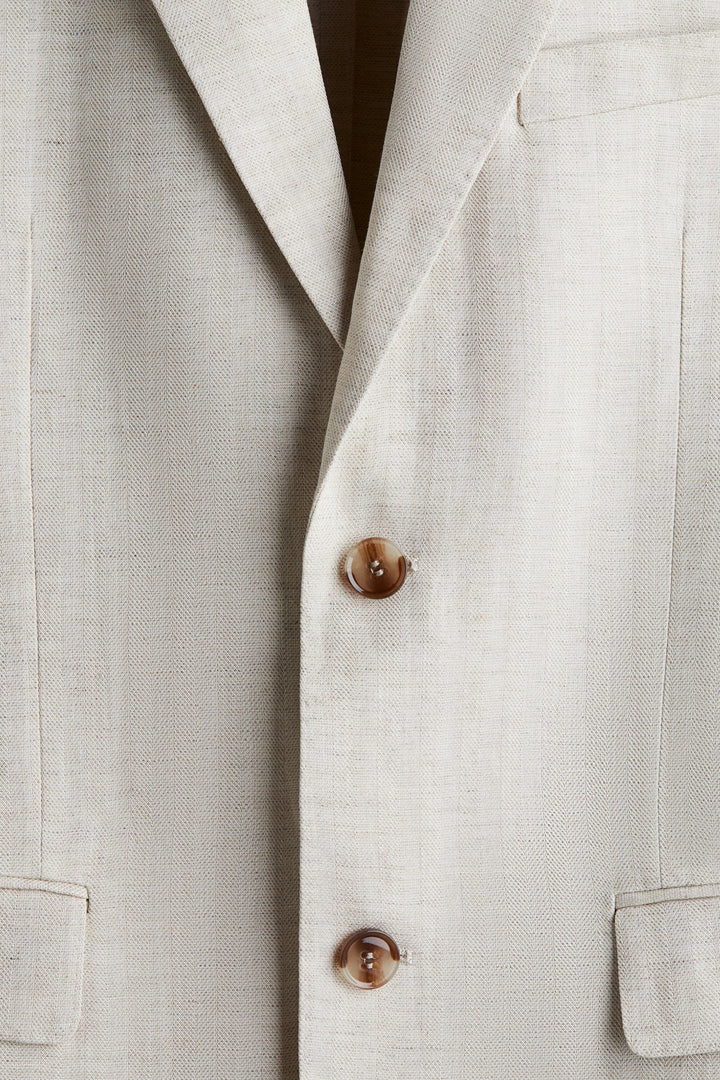 H&M Regular-Fit Linen-Blend Jacket