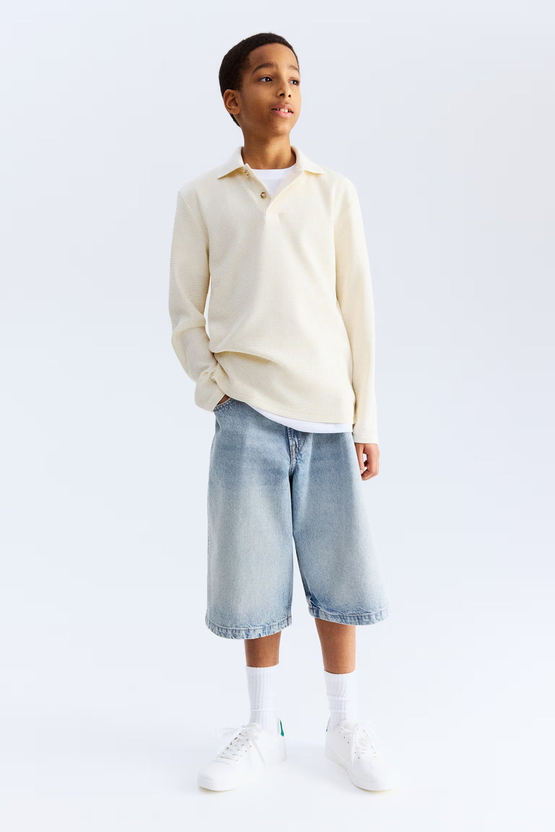 H&M Baggy Denim Shorts