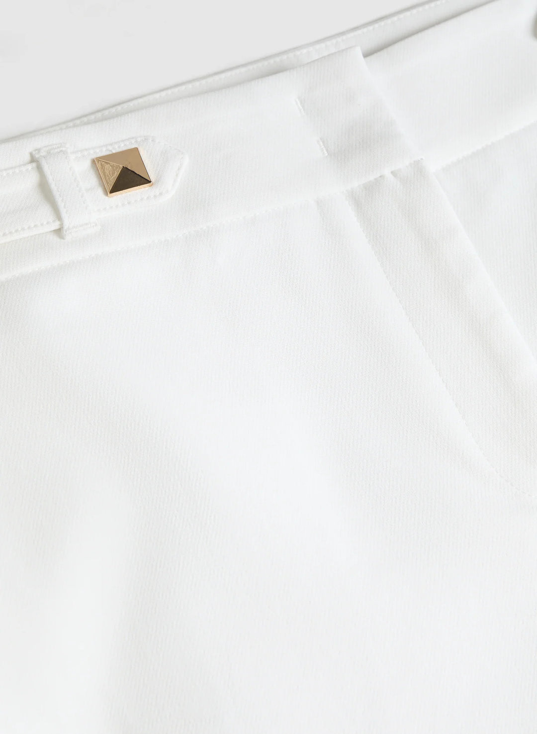 LAURA Studded Cotton-Blend Capris