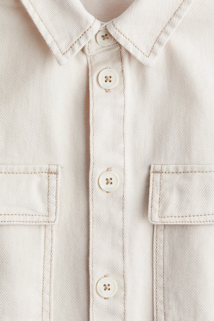 H&M Loose-Fit Twill Overshirt