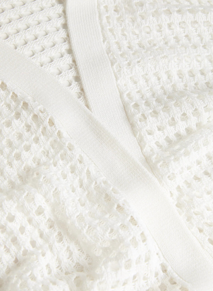 LAURA Open Knit Cardigan
