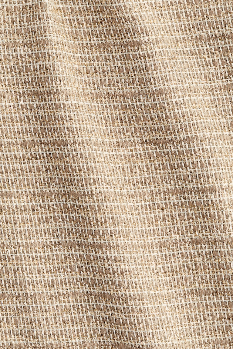 H&M Bouclé Mini Skirt