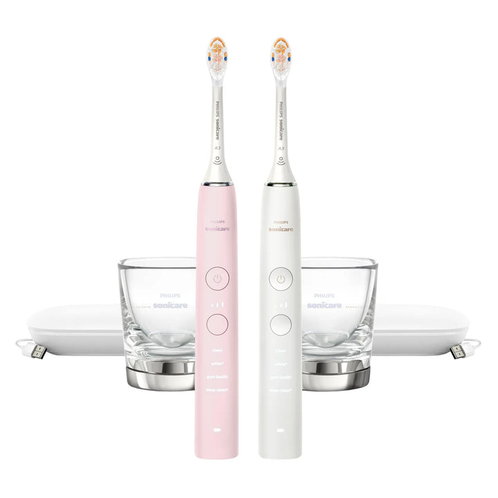 Philips Sonicare DiamondClean Connected Rechargeable Electric Toothbrush, 2-pack