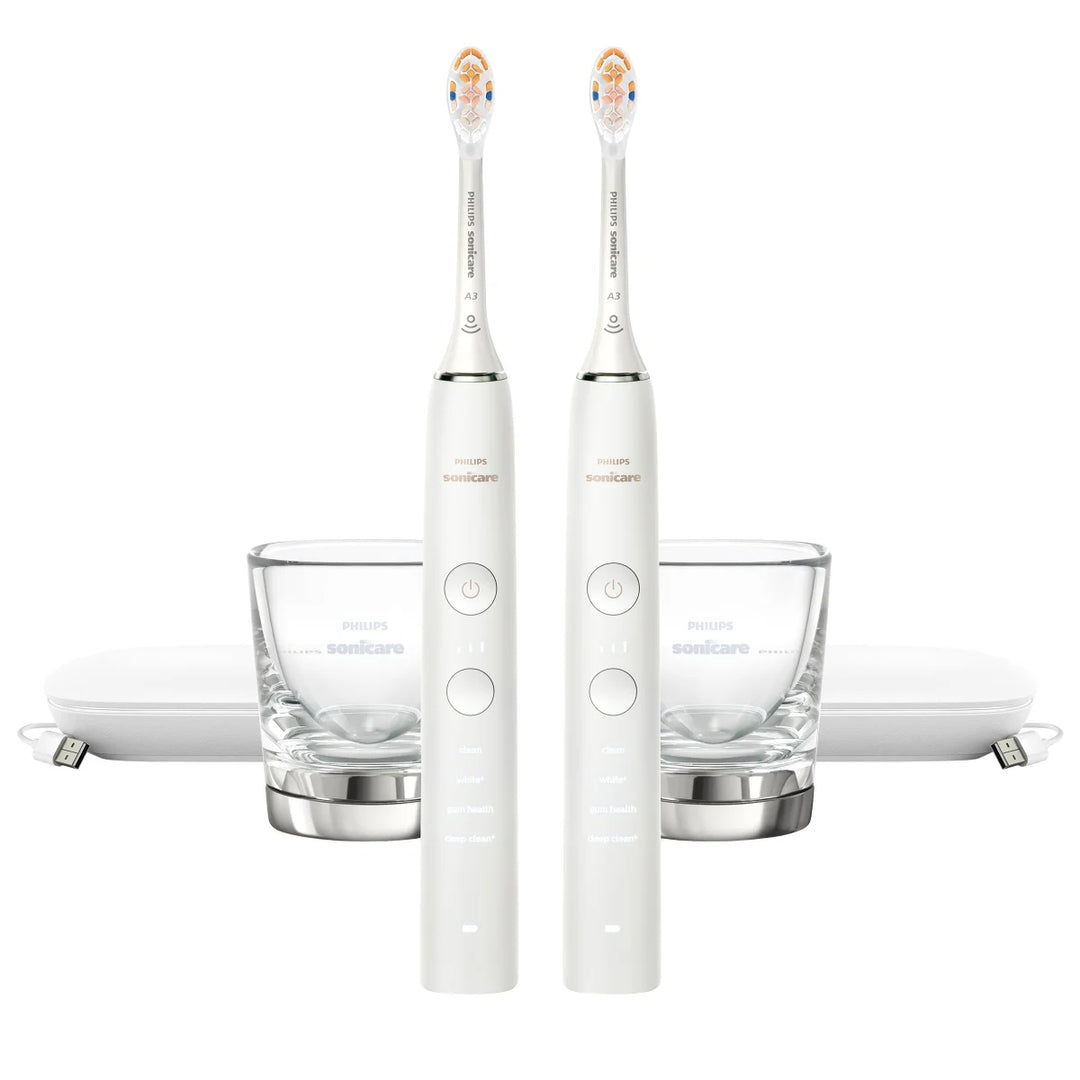Philips Sonicare DiamondClean Connected Rechargeable Electric Toothbrush, 2-pack