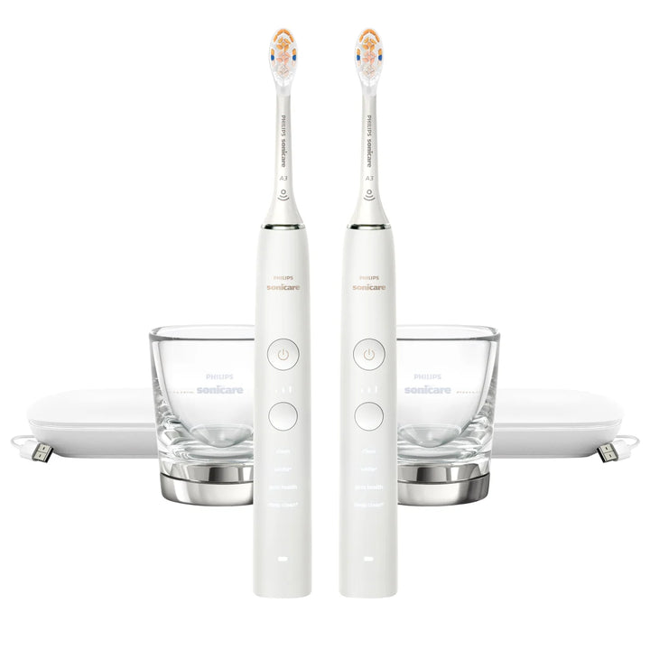 Philips Sonicare DiamondClean Connected Rechargeable Electric Toothbrush, 2-pack