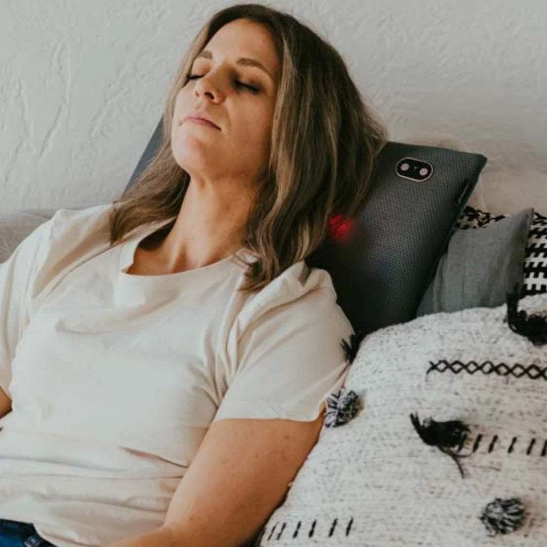 iReliev Relaxable Pillow Massager with Shiatsu & Heat
