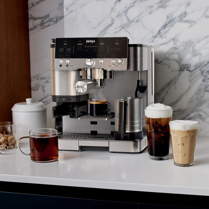 Ninja Luxe Café Premier Series 3-in-1 Espresso, Coffee and Cold Brew Machine, Costco Shop Card Included