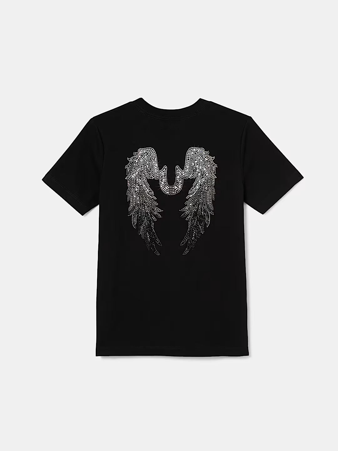 TRUE RELIGION GIRLS CRYSTAL ANGEL WINGS TEE
