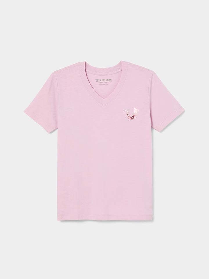 TRUE RELIGION GIRLS CRYSTAL ANGEL WINGS TEE