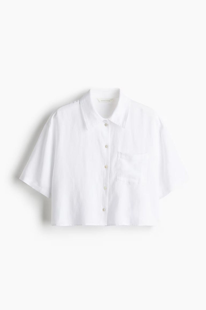 H&M Linen-Blend Shirt