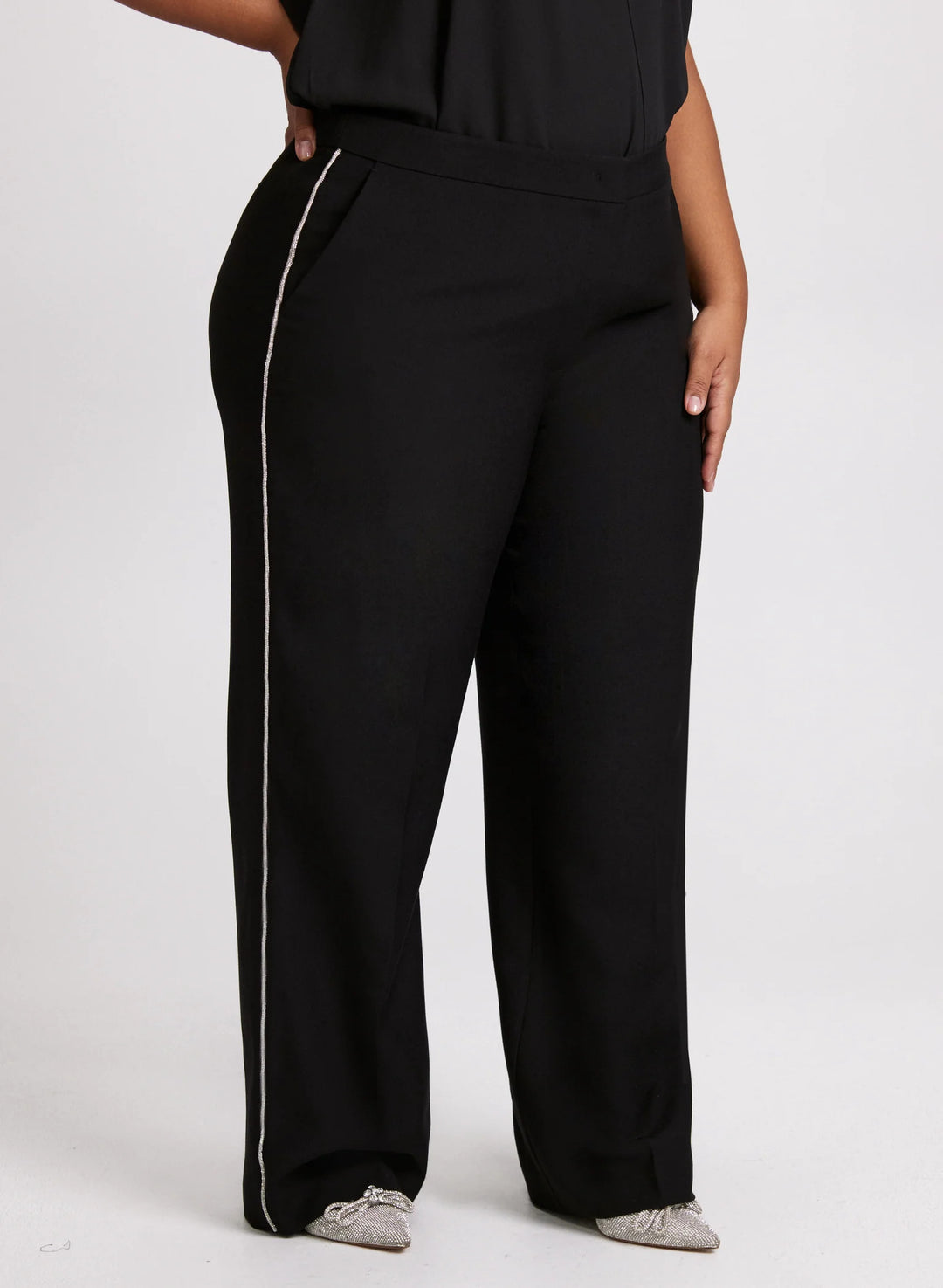LAURA Crystal Detail Pants
