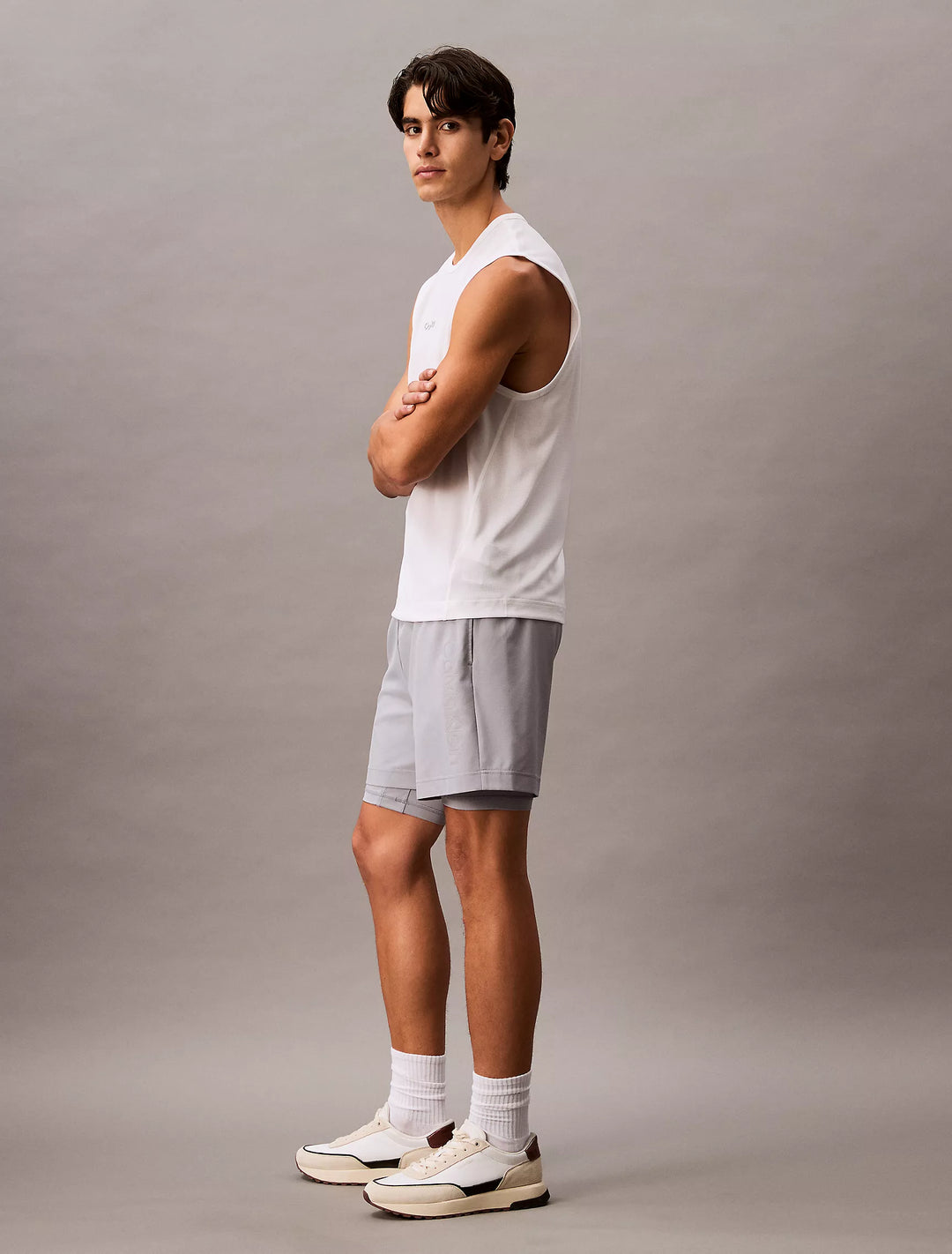 Calvin Klein Modern Sport Layered Shorts