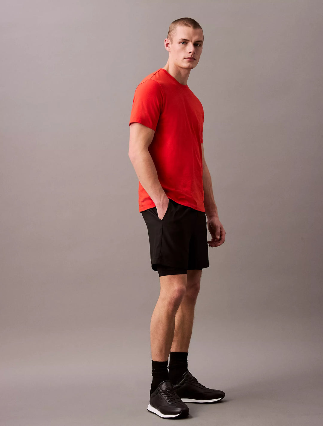 Calvin Klein Modern Sport Layered Shorts