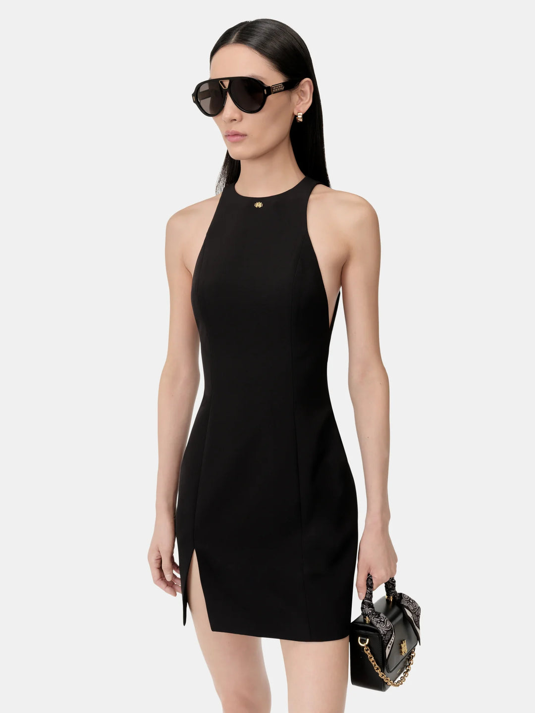 AMIRI WOMEN'S SLIT MINI DRESS