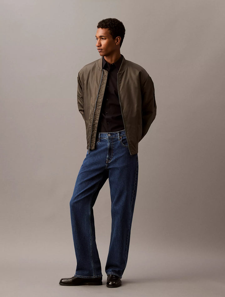 Calvin Klein Cotton Stretch Slim Button-Down Shirt