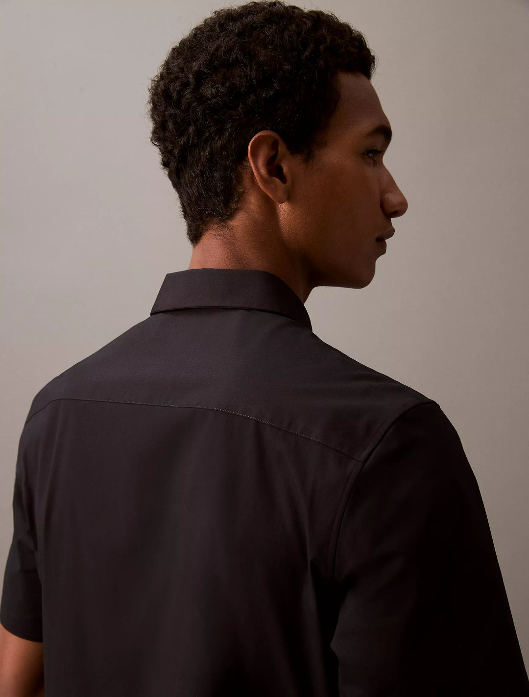 Calvin Klein Cotton Stretch Slim Button-Down Shirt