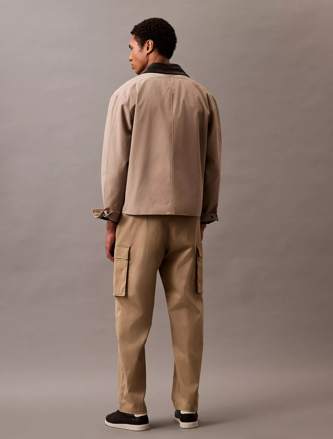 Calvin Klein Cotton Blend Straight Fit Cargo Pants