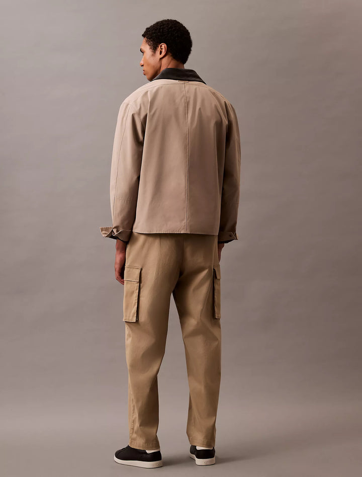Calvin Klein Cotton Blend Straight Fit Cargo Pants