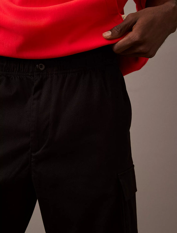 Calvin Klein Cotton Blend Straight Fit Cargo Pants