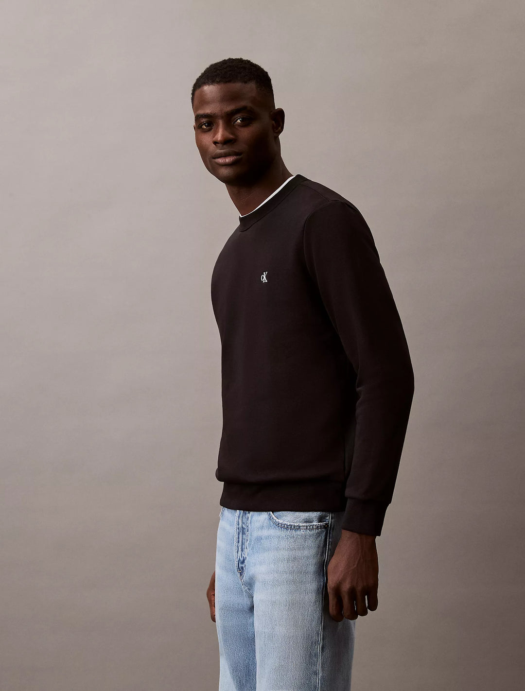 Calvin Klein Archive Logo Fleece Crewneck Sweatshirt