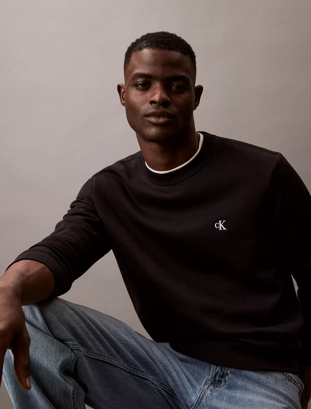Calvin Klein Archive Logo Fleece Crewneck Sweatshirt