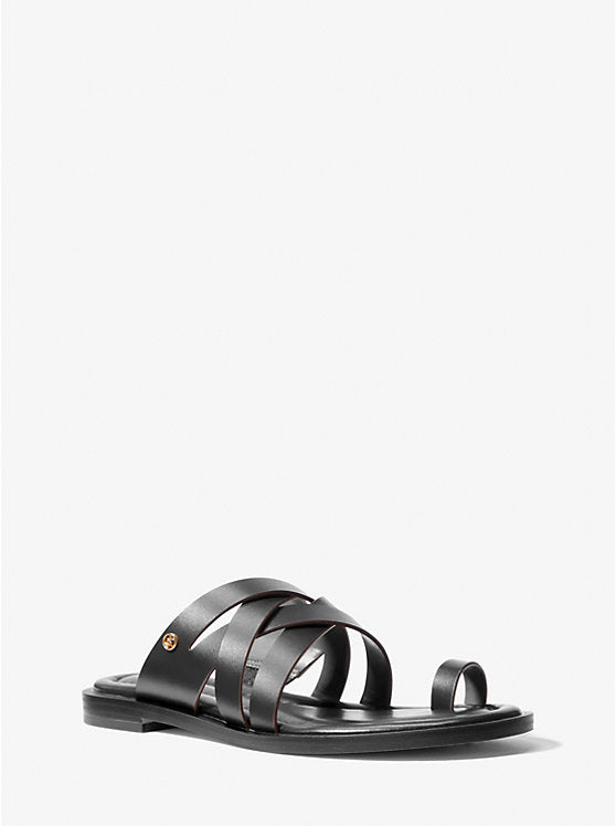 Michael Kors Nora Leather Sandal